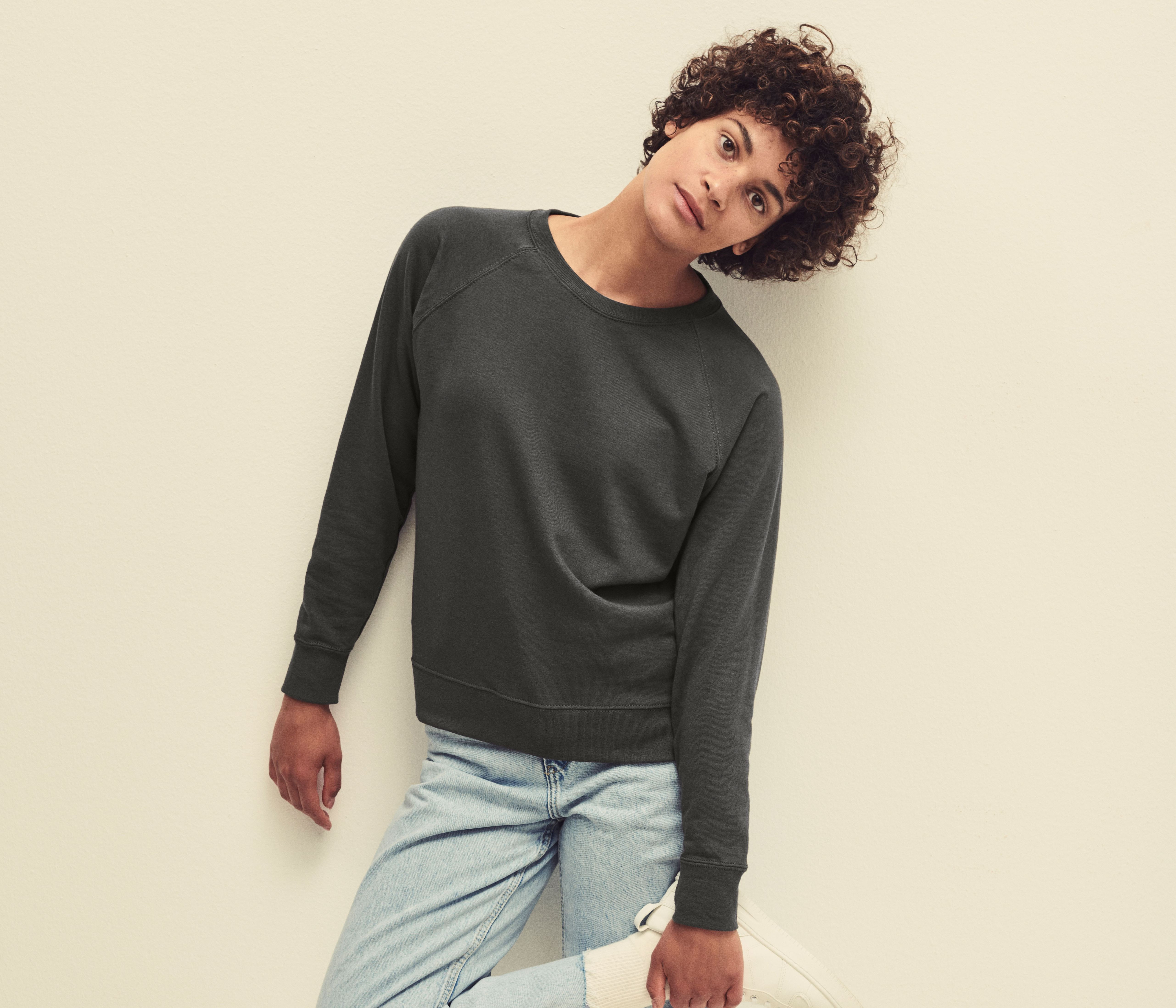 LADIES LIGHTWEIGHT RAGLAN SWEAT