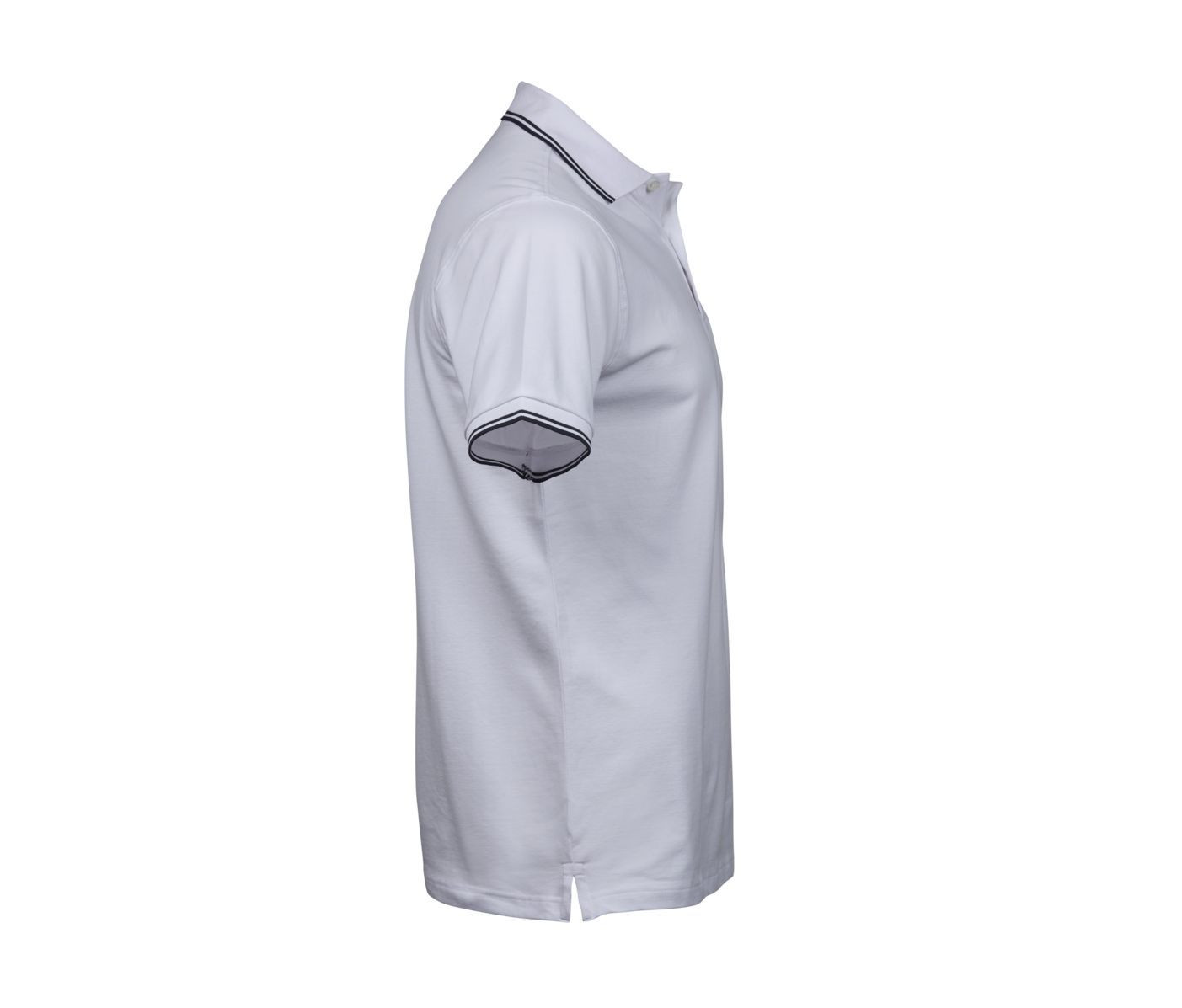 LUXURY STRIPE STRETCH POLO