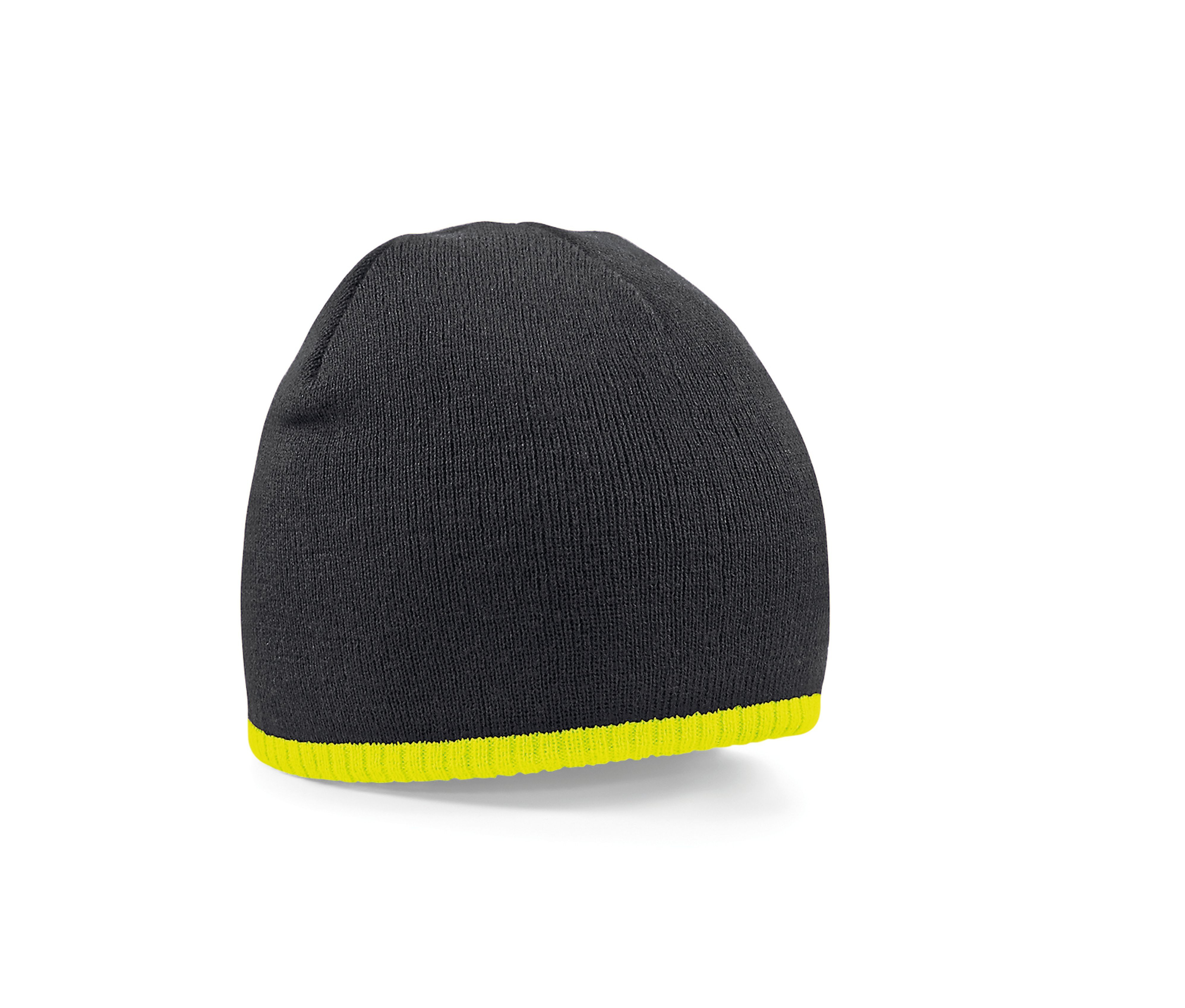 TWO-TONE PULL-ON BEANIE