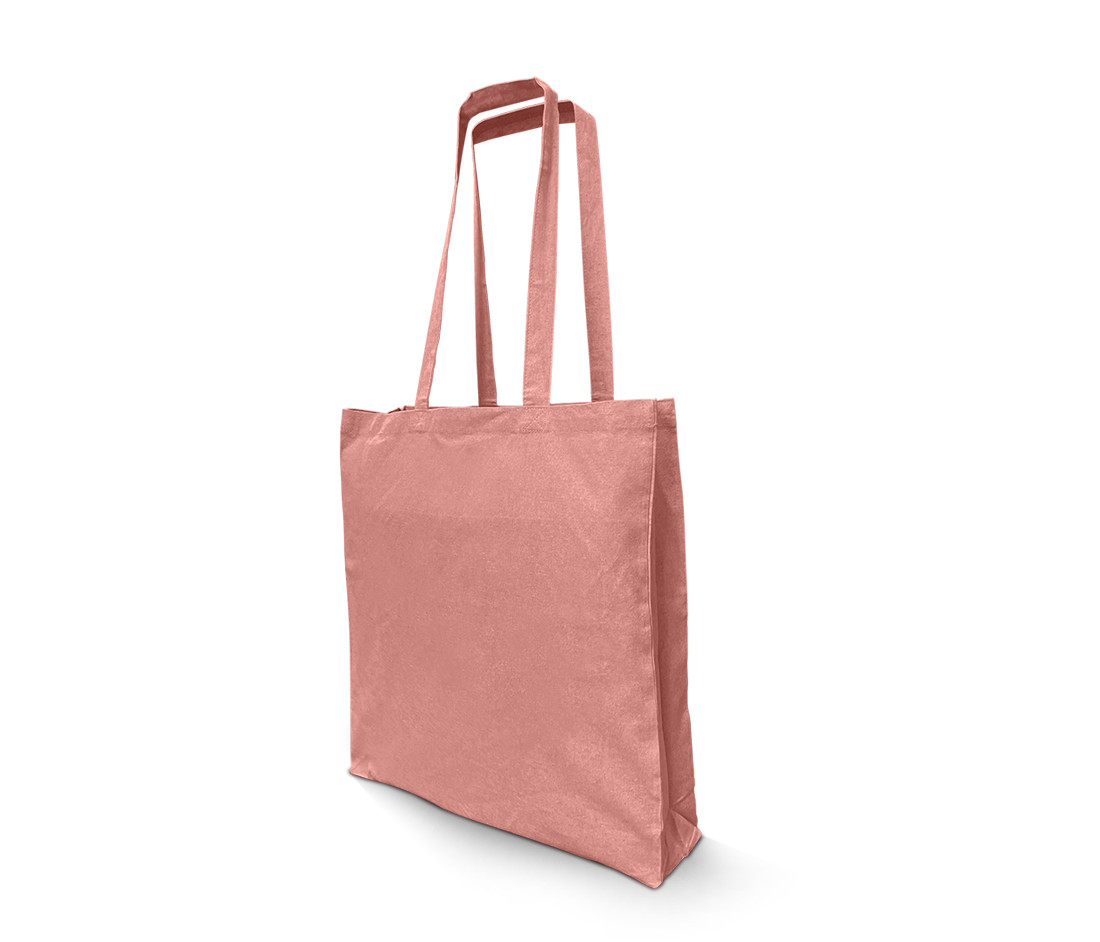 RECYCLED TOTE BAG WITH GUSSET