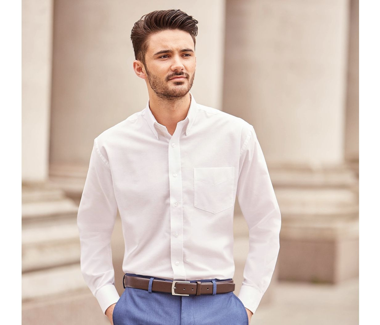 MEN'S LONG SLEEVE CLASSIC OXFORD SHIRT