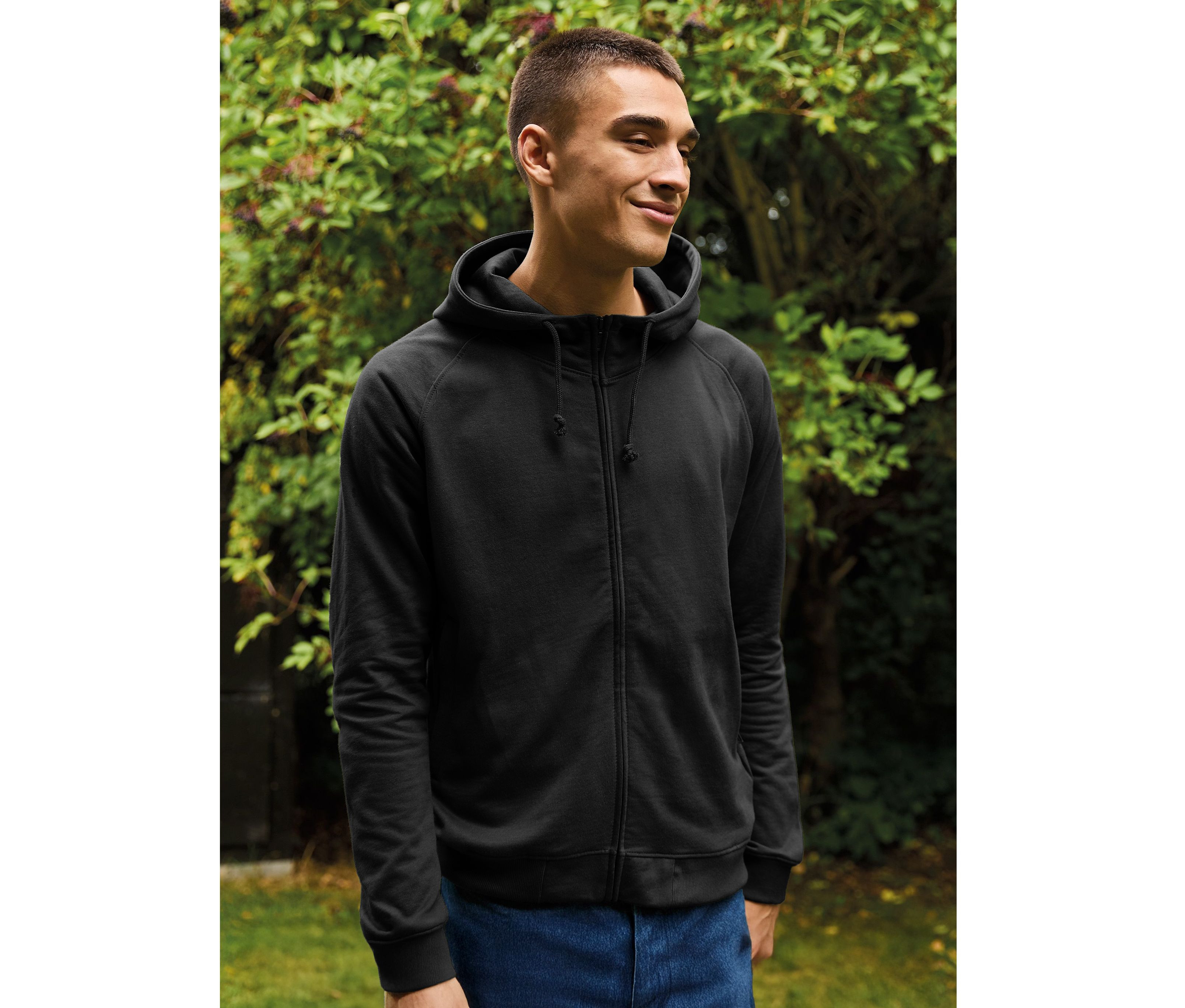 UNISEX HOODIE W. HIDDEN ZIP