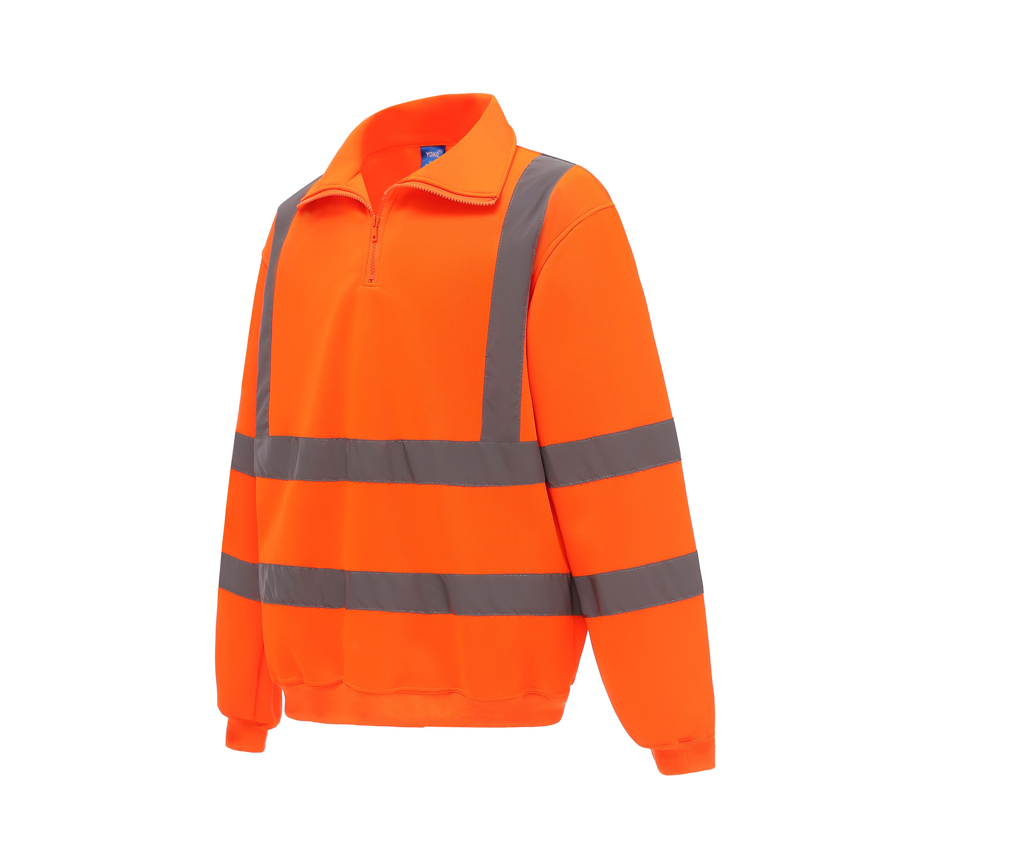 HI-VIS 1/4 ZIP SWEATSHIRT