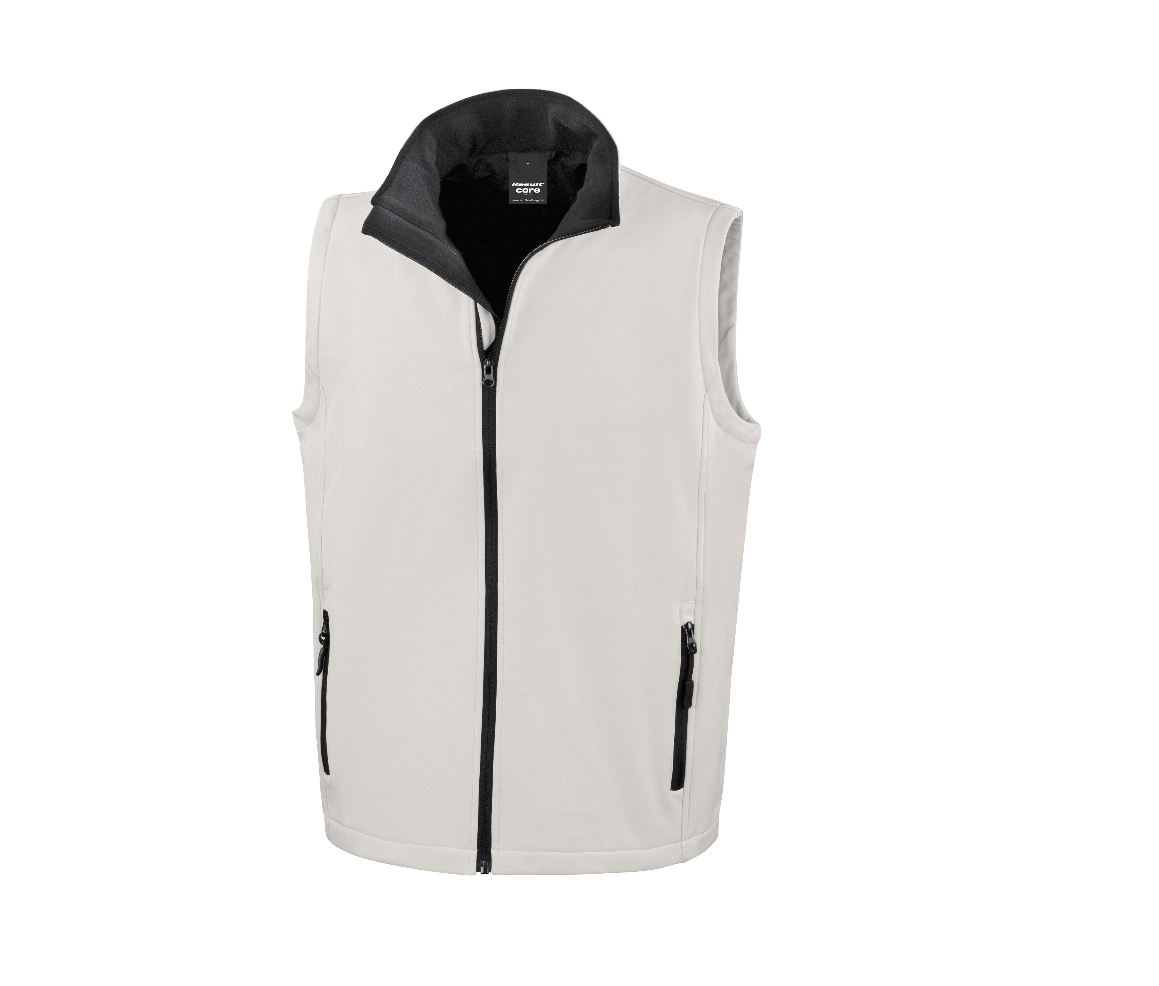 MENS PRINTABLE SOFTSHELL BODYWARMER