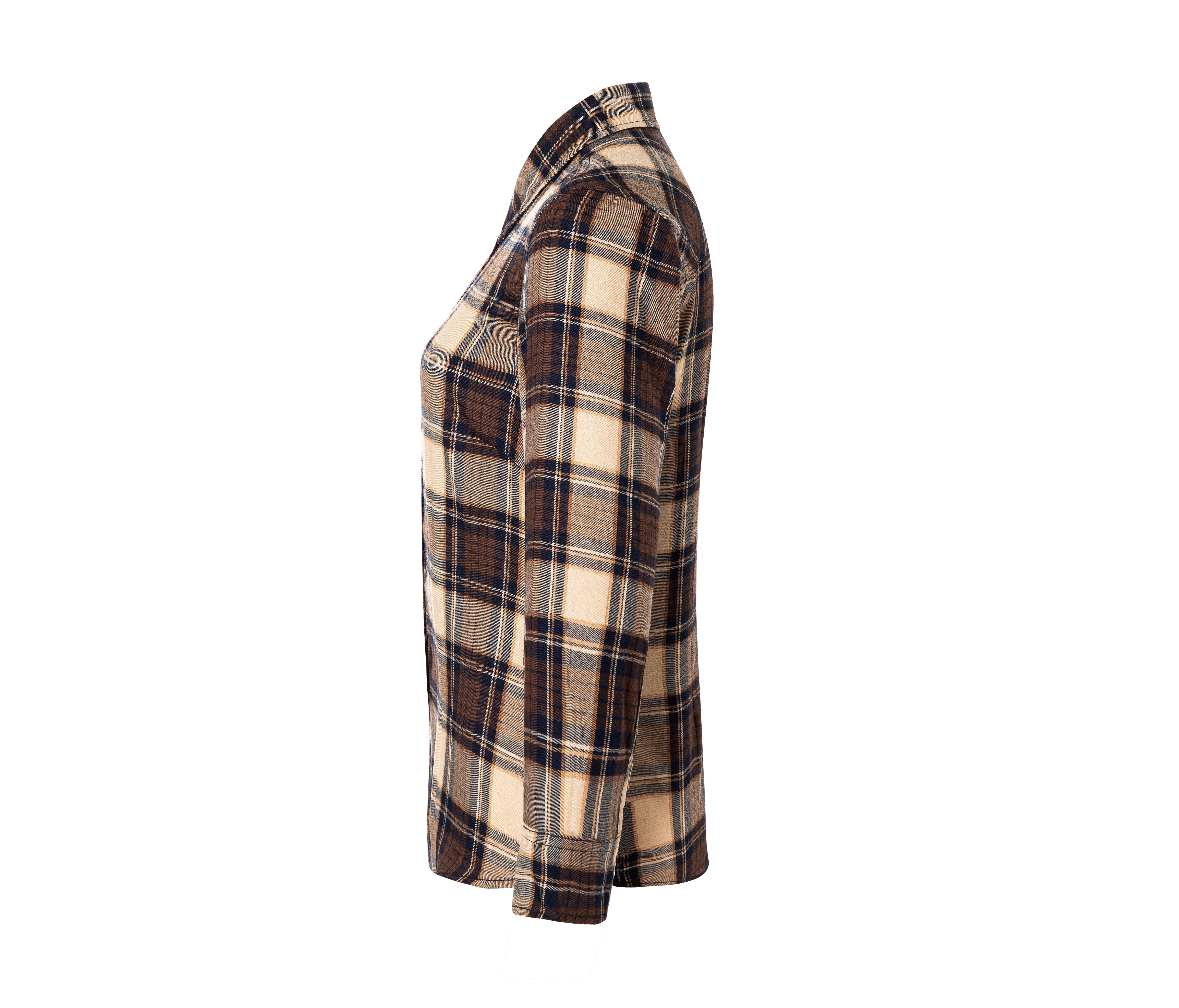 LADIES' CHECKED BLOUSE URBAN-TREND