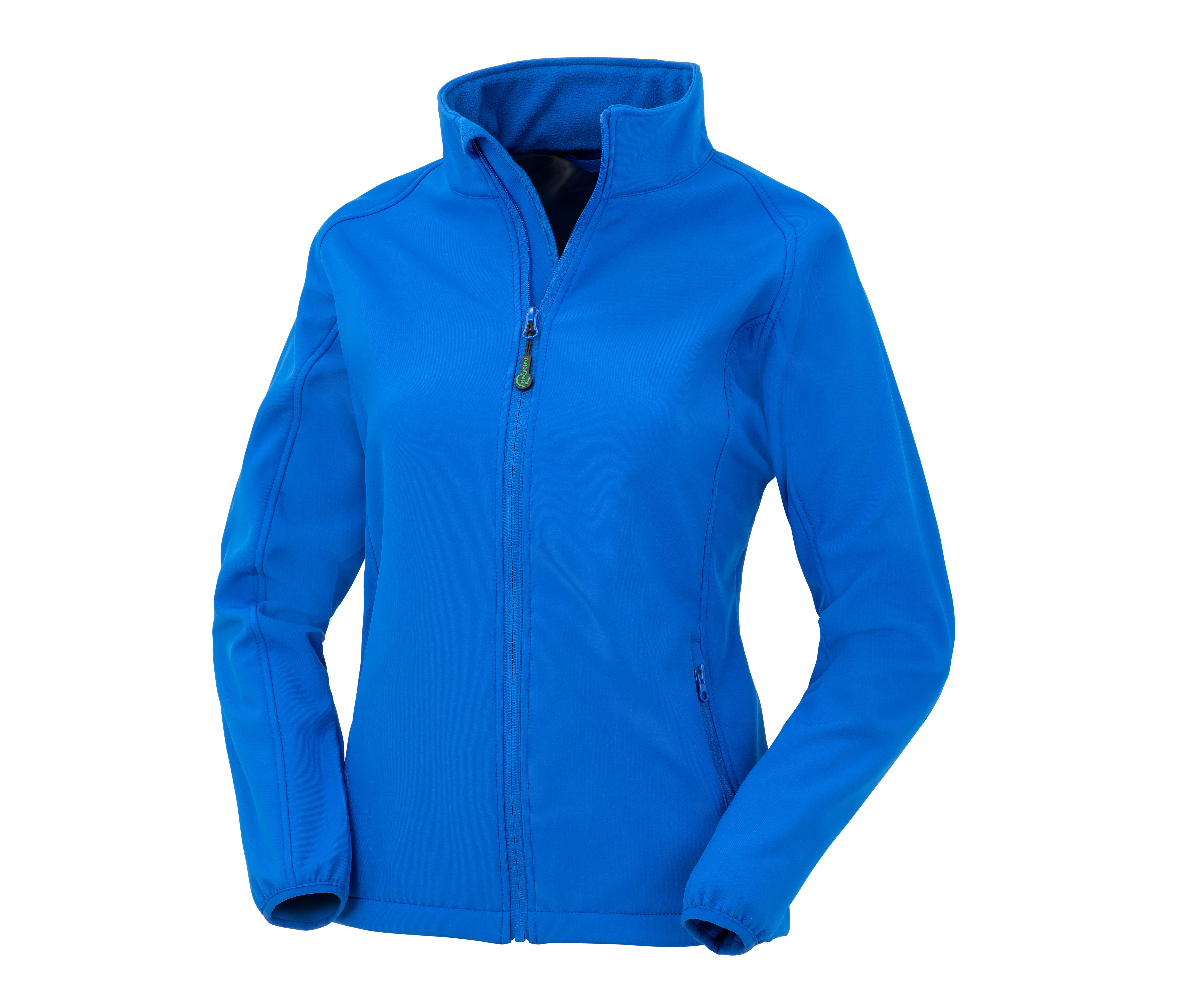 WOMENS RECYCLED 2-LAYER PRINTABLE SOFTSHELL JACKET