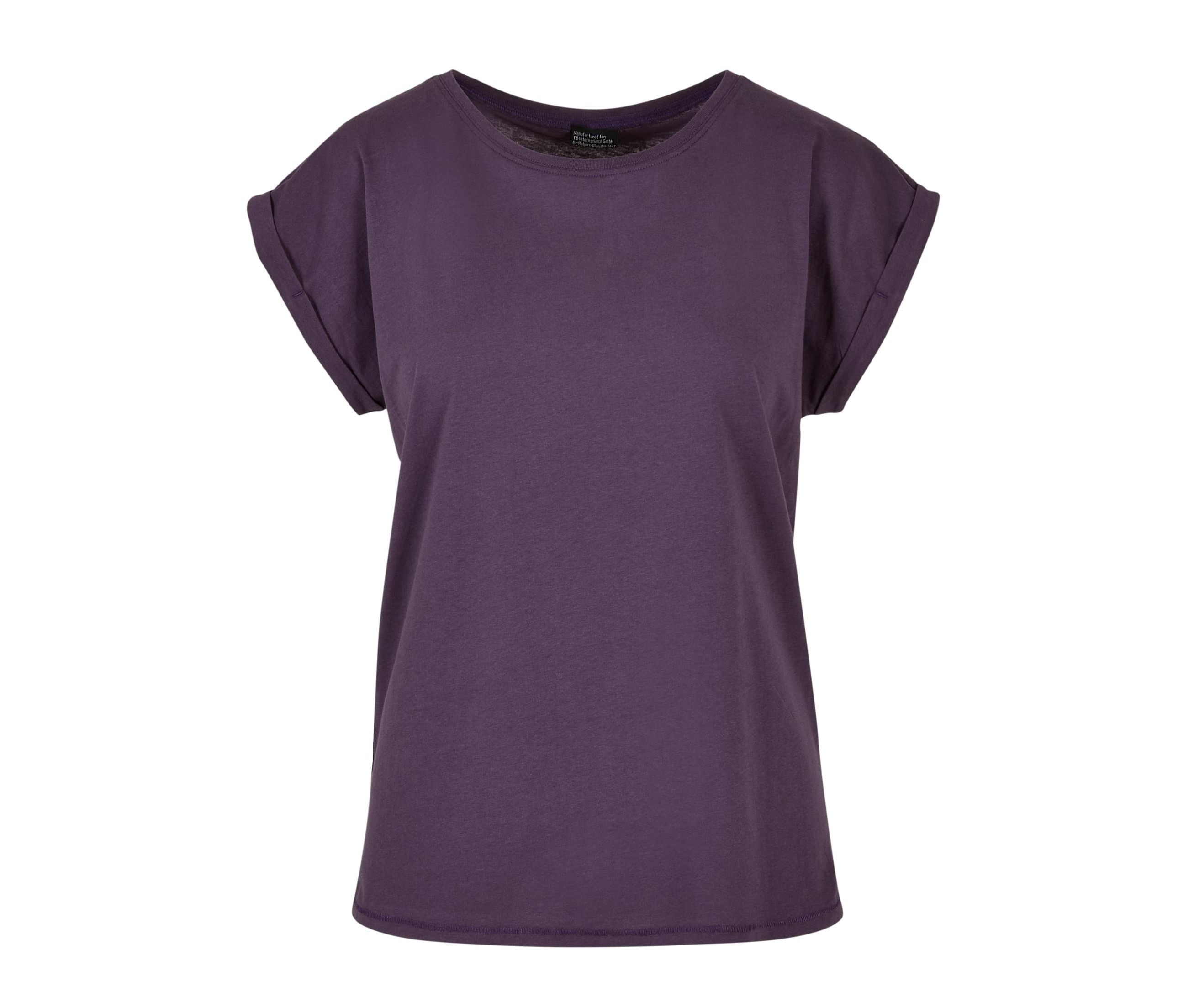 LADIES EXTENDED SHOULDER TEE
