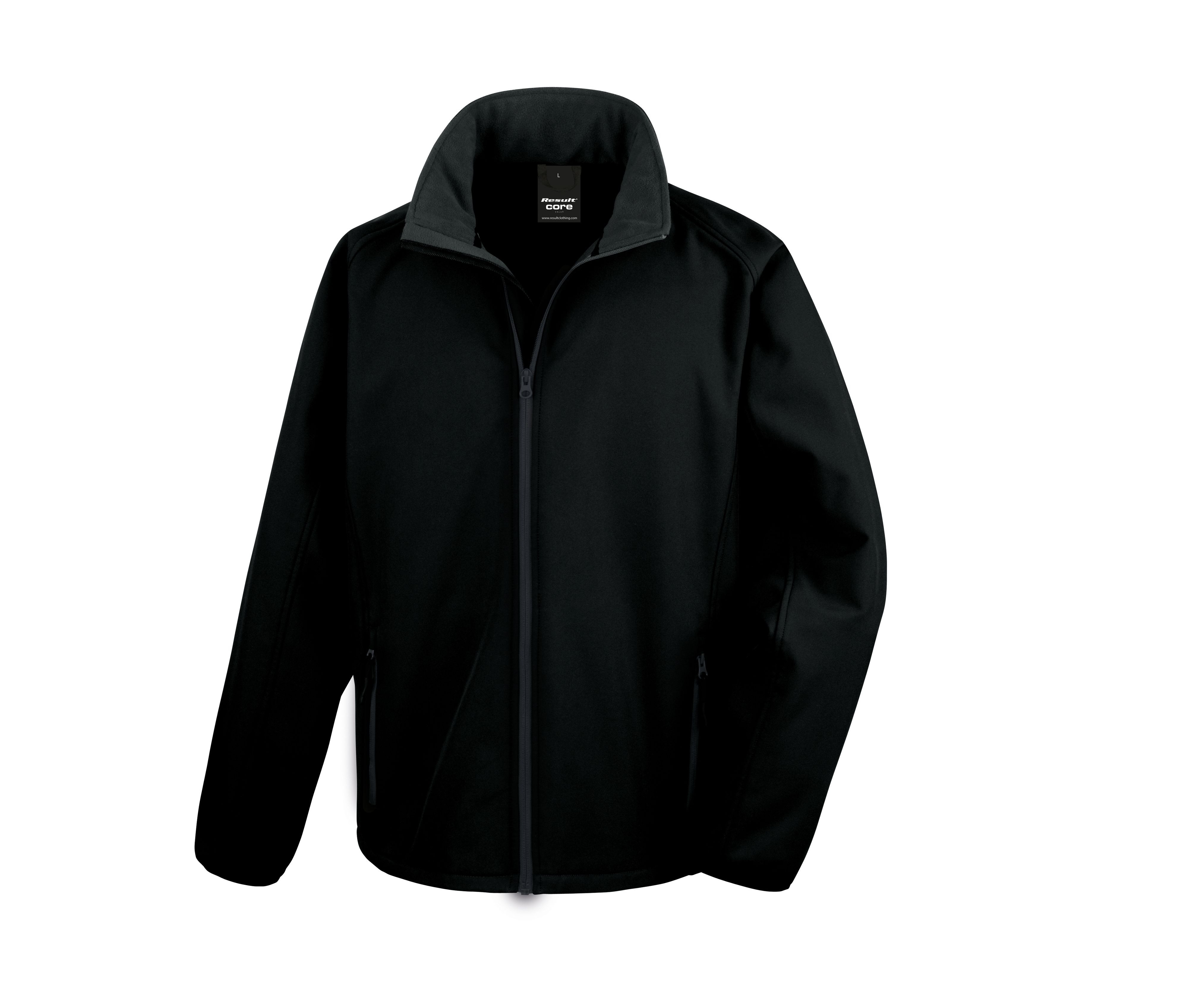 MENS PRINTABLE SOFTSHELL JACKET