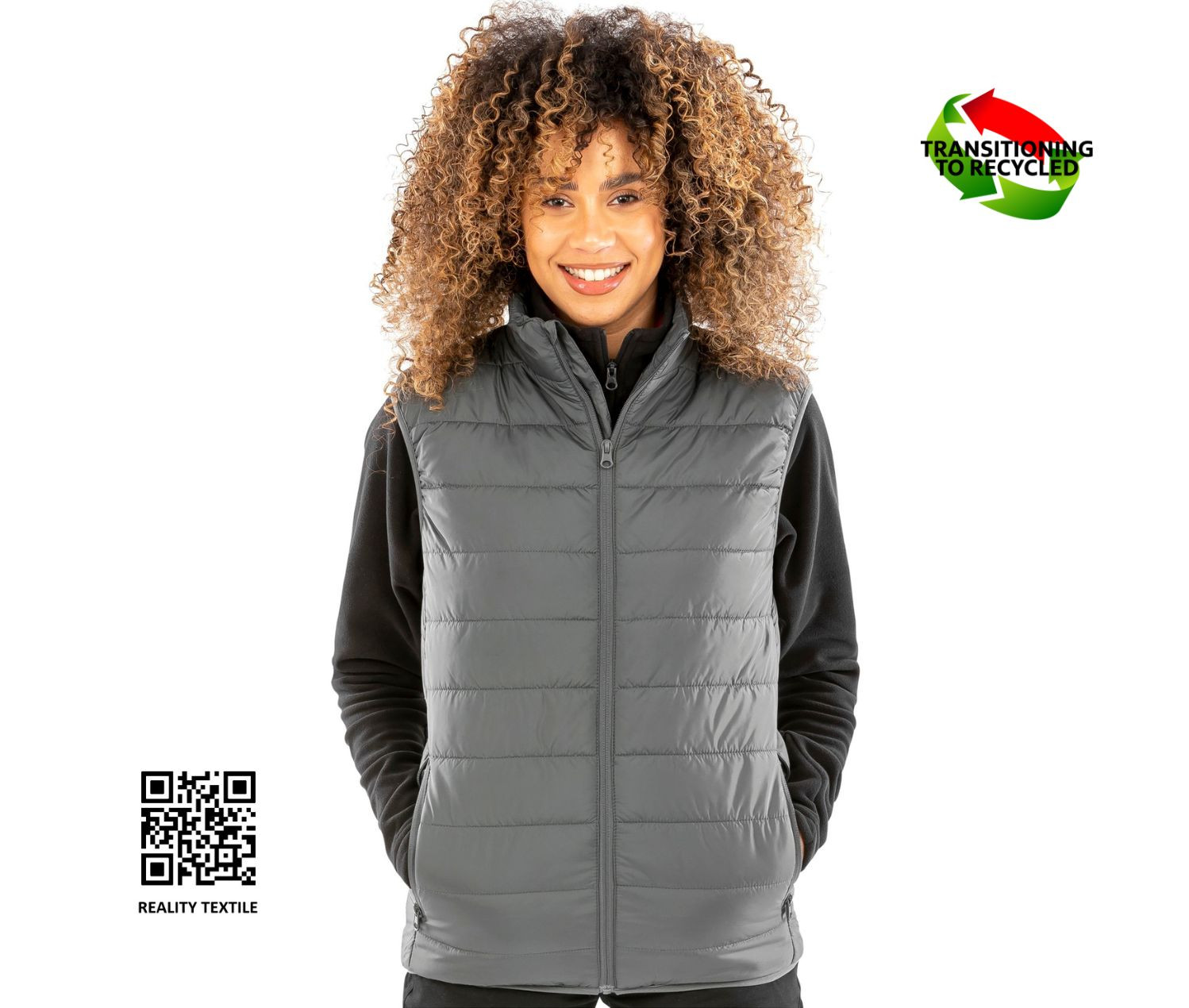 RECYCLED PROMO PADDED BODYWARMER