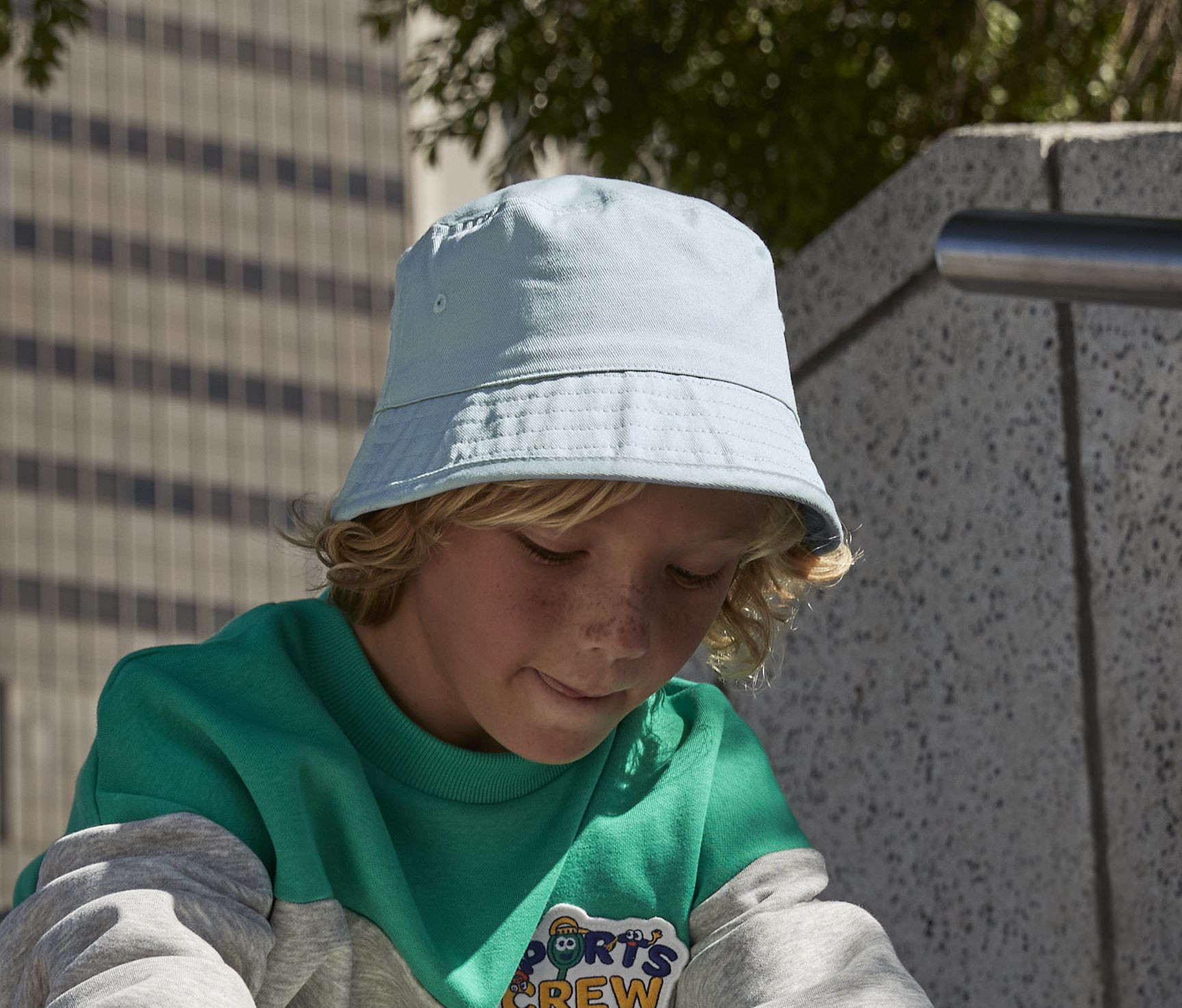 JUNIOR ORGANIC COTTON BUCKET HAT