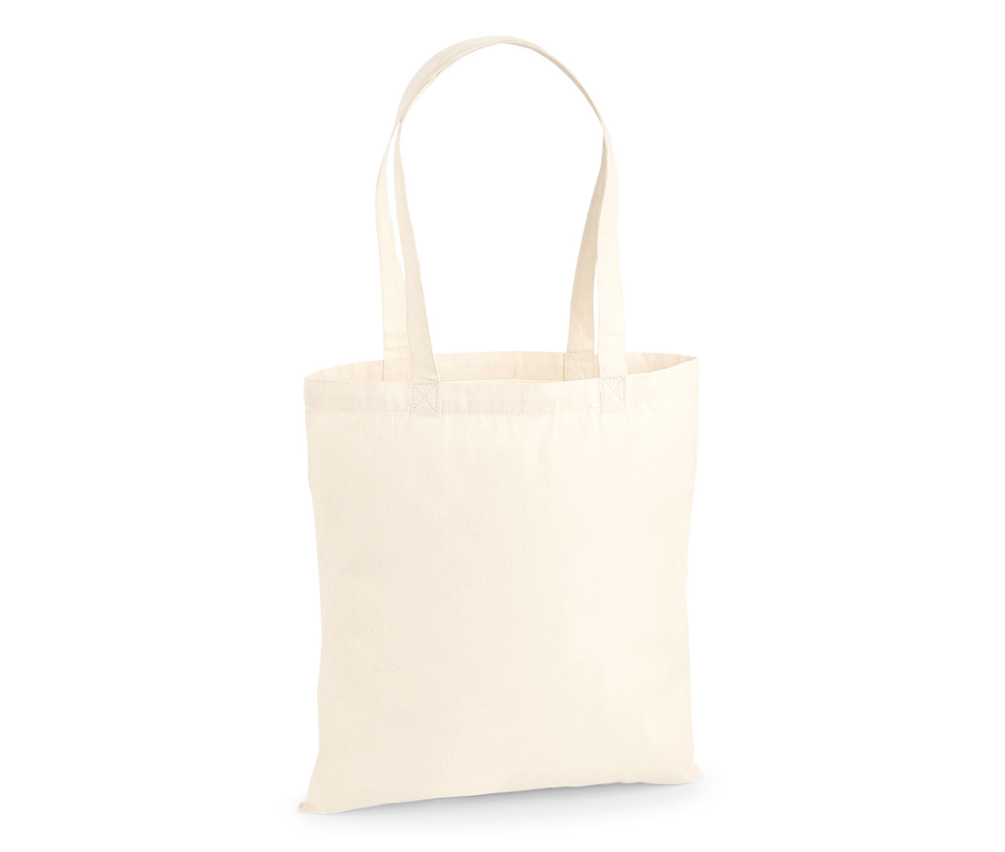 COTTON LARGE HANDLE SHOPPER