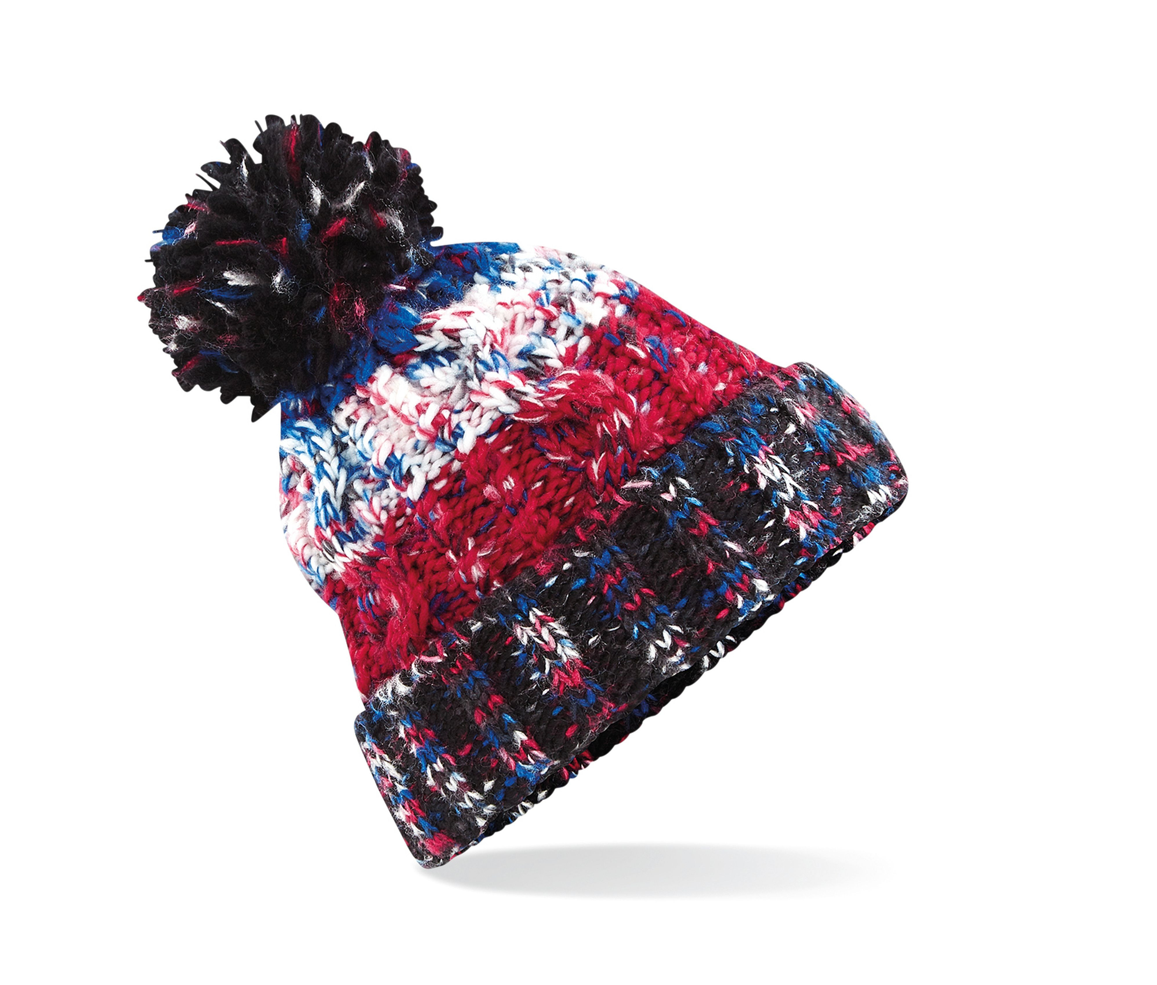 CORKSCREW POM POM BEANIE