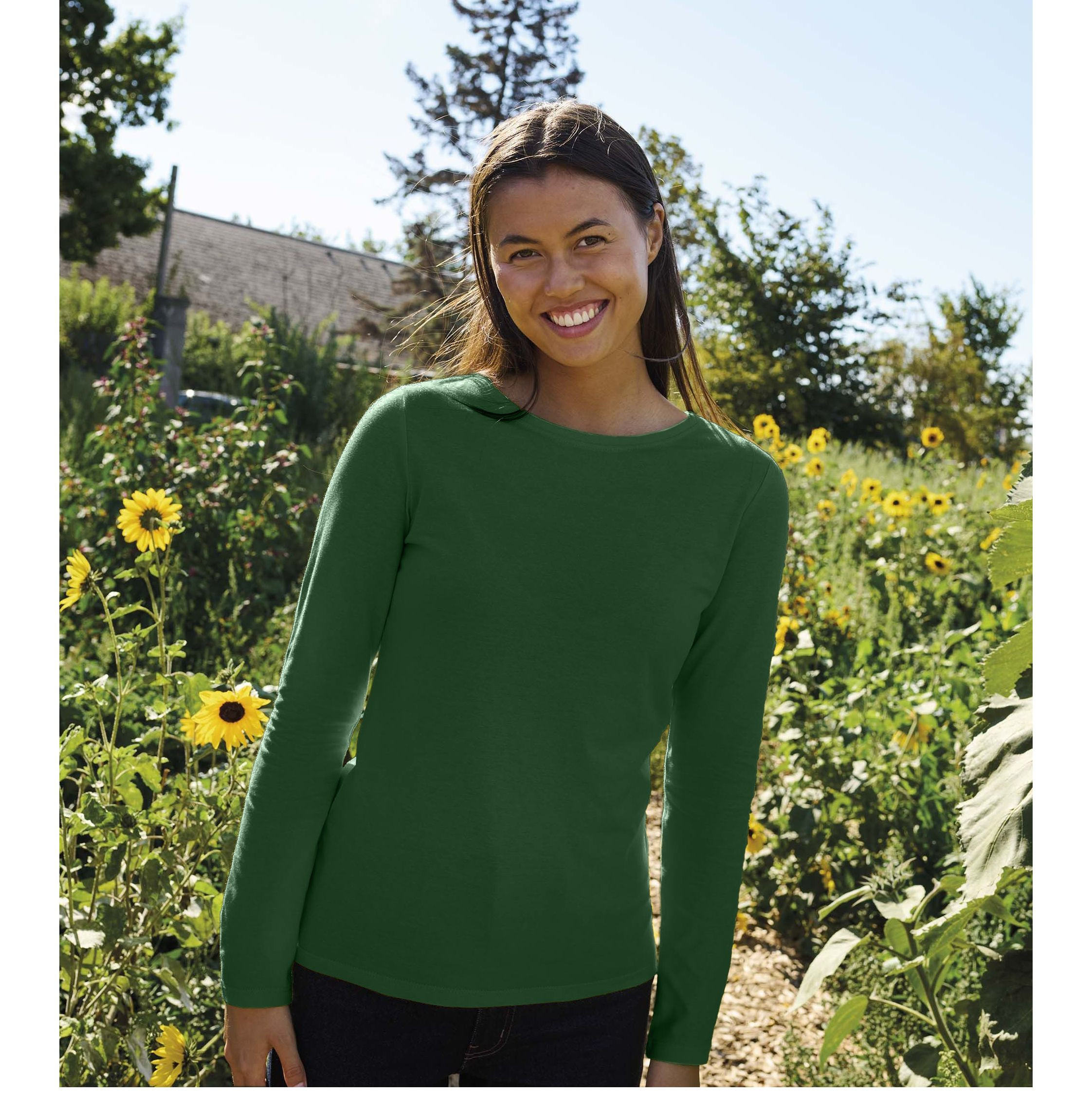 LADIES LONG SLEEVE TEE-SHIRT