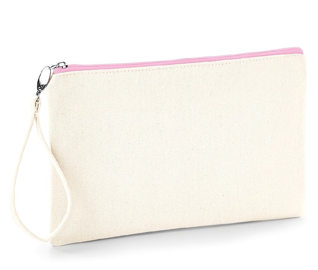 CANVAS WRISTLET POUCH