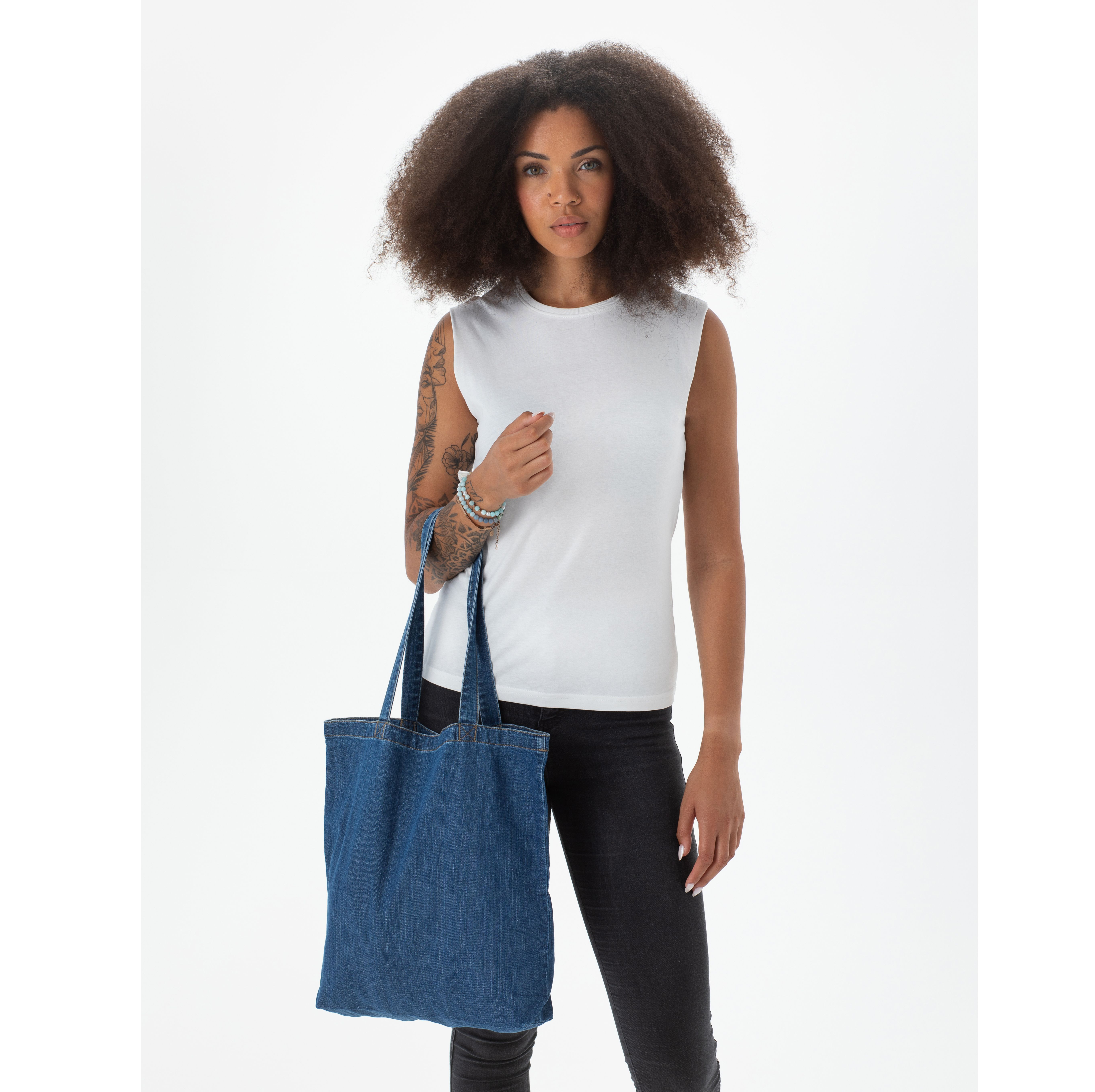 DENIM TOTE BAG