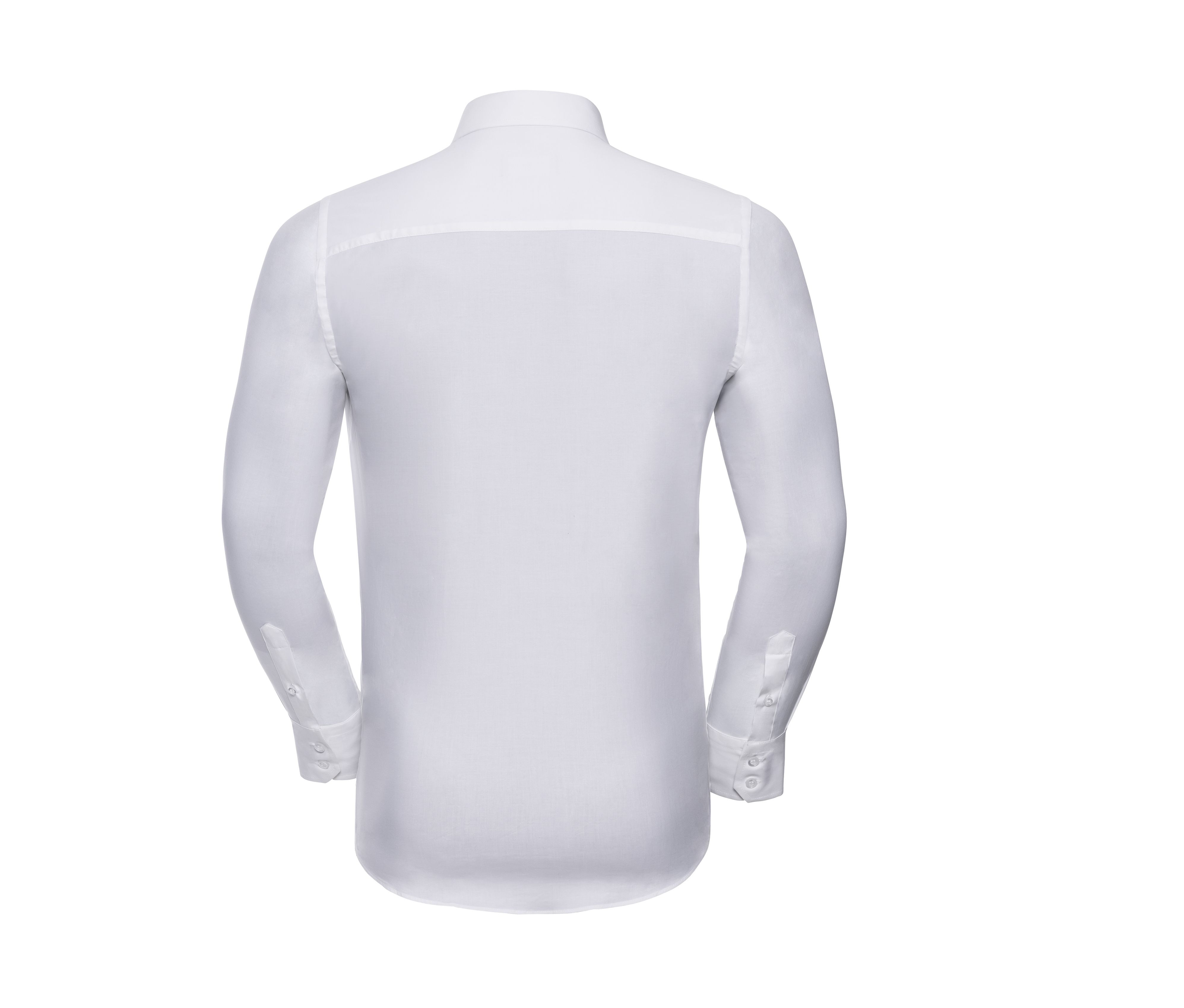 MEN'S LONG SLEEVE FITTED STRETCH SHIRT