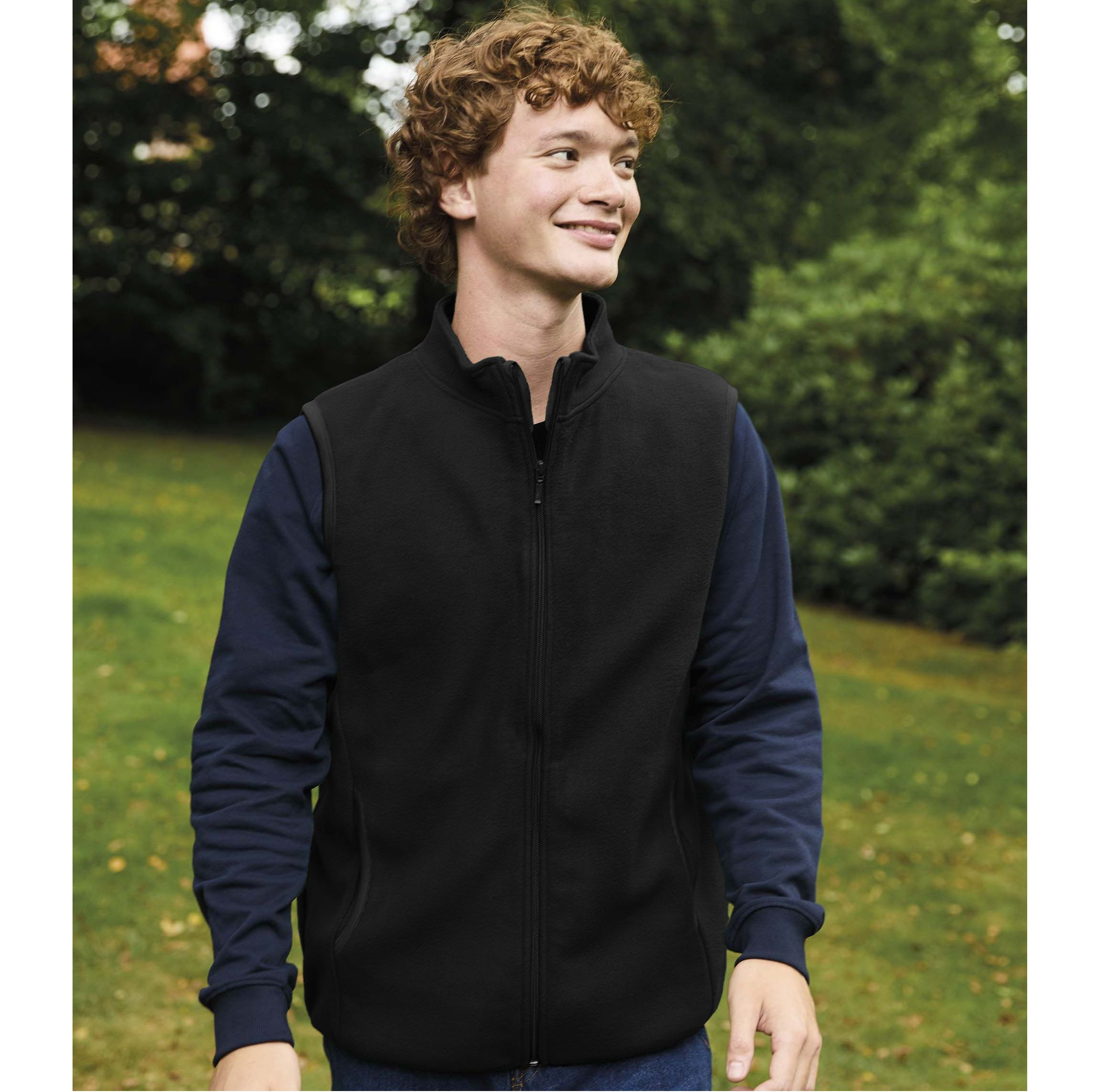 RECYCLED FLEECE VEST