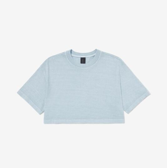 WOMEN'S HEAVYWEIGHT WASHED CROPPED TEE