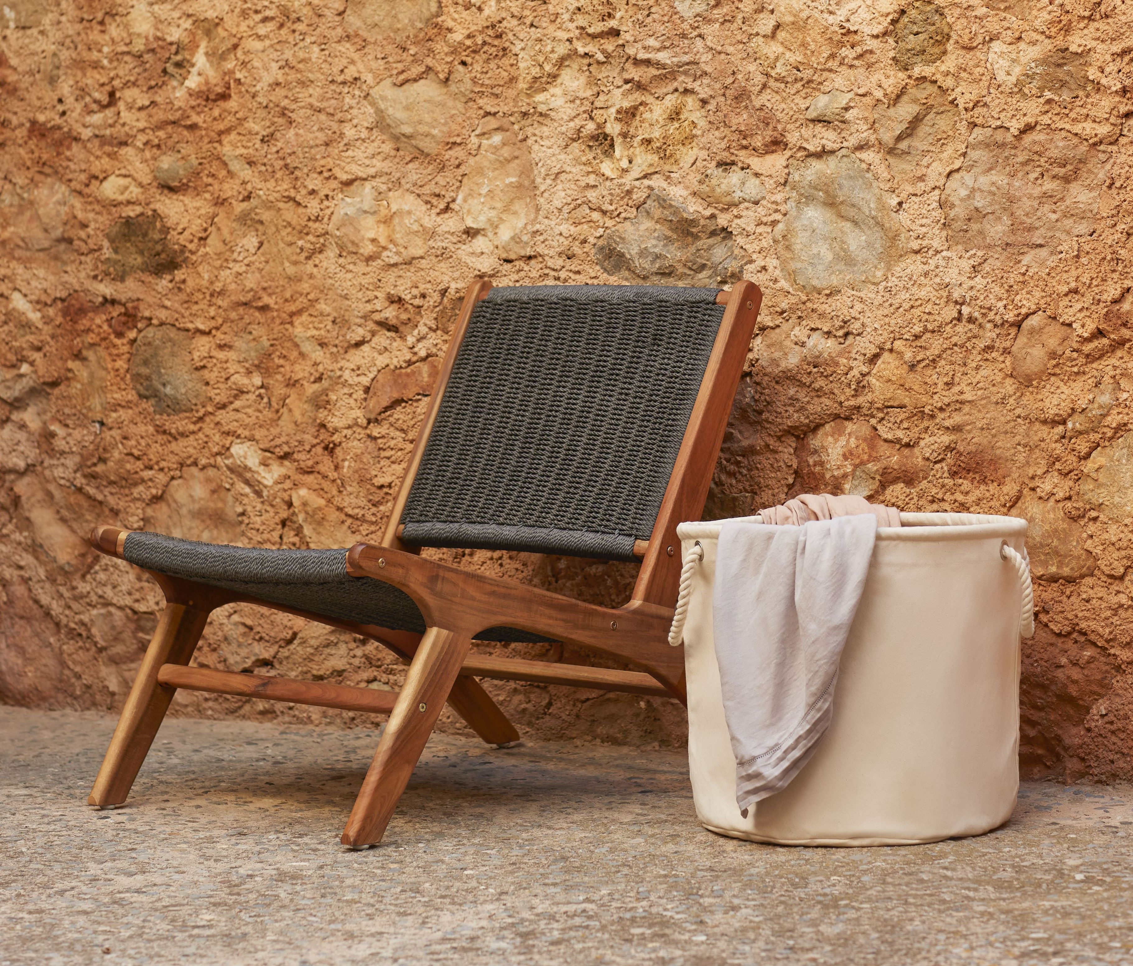 HEAVY CANVAS STORAGE TRUG