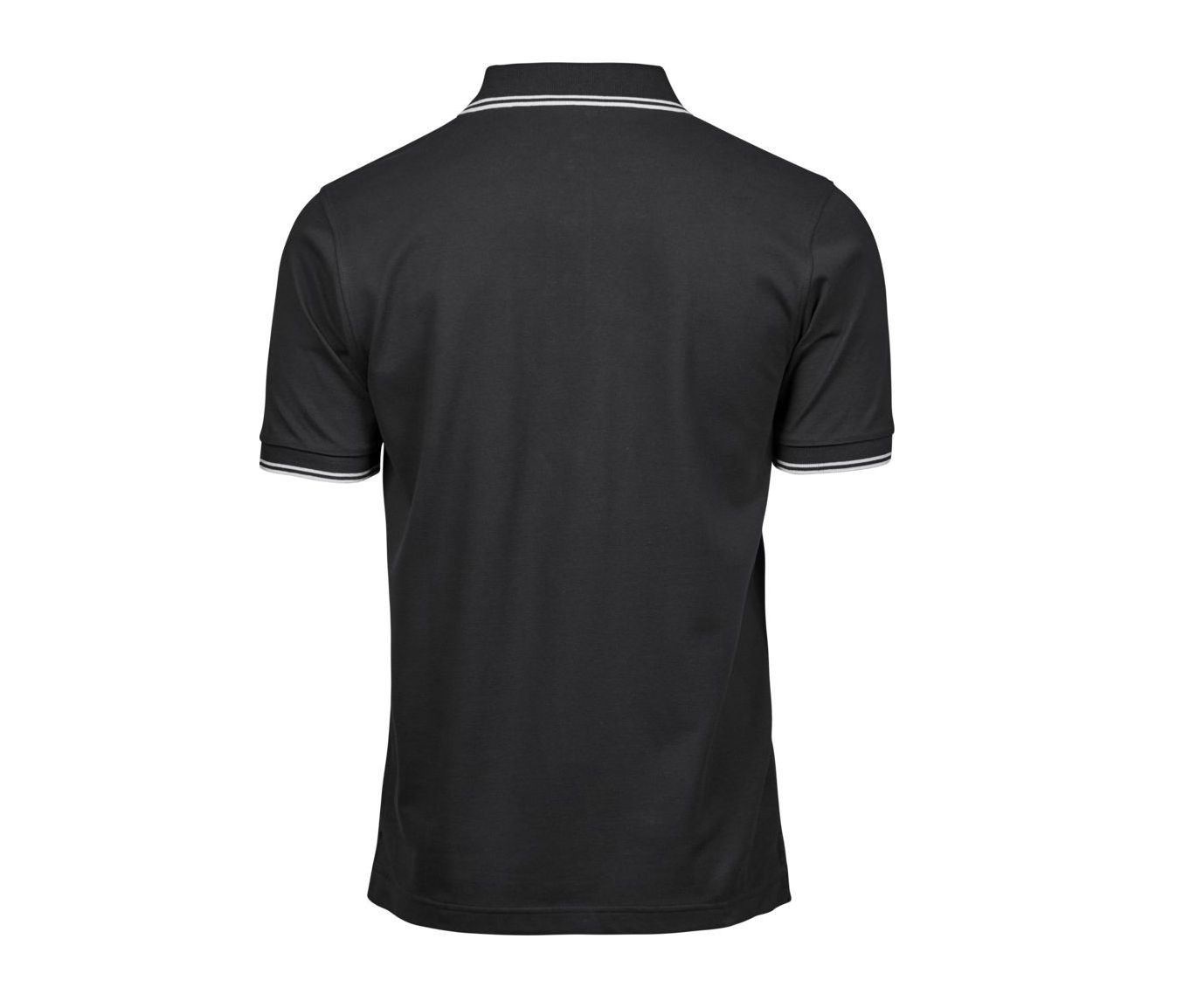LUXURY STRIPE STRETCH POLO