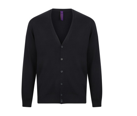 MEN'S V BUTTON CARDIGAN