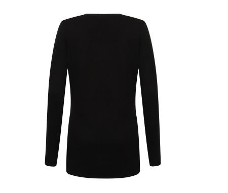 LADIES V BUTTON CARDIGAN