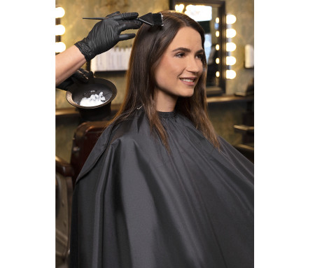 WATERPROOF DYE CAPE WITH HAND GRIPS