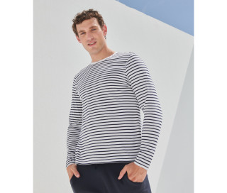 UNISEX LONG-SLEEVED STRIPED T