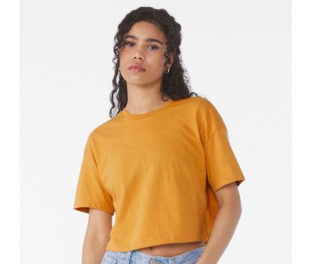 WOMEN'S JERSEY CROP TEE