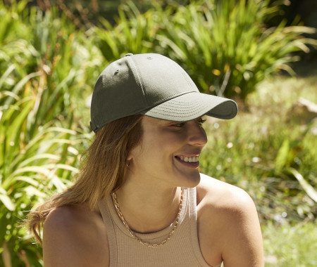EARTHAWARE® ORGANIC COTTON CANVAS 6 PANEL CAP