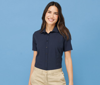 LADIES' COOL MAX, S/S SHIRT