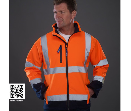 HI-VIS SOFTSHELL JACKET