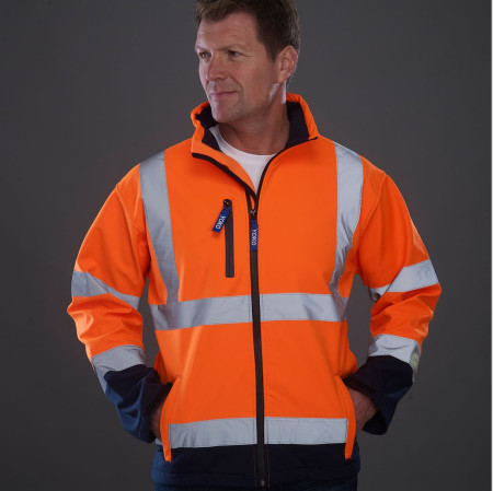 HI-VIS SOFTSHELL JACKET