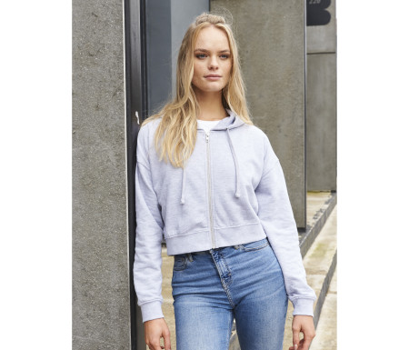 WOMEN'S FASHION CROPPED ZOODIE