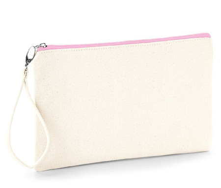 CANVAS WRISTLET POUCH