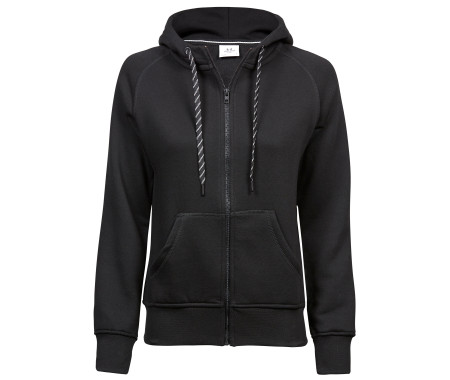 LADIES FASHION FULL ZIP HOOD