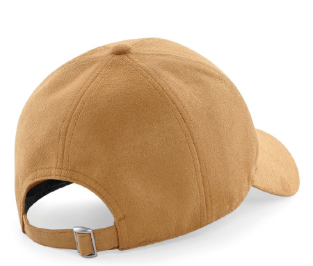 FAUX SUEDE 6 PANEL CAP