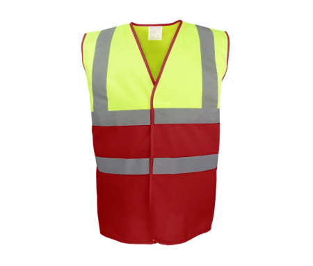 HI-VIS TWO-TONE WAISTCOAT