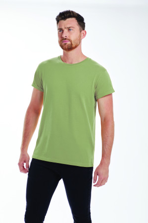 MEN'S ROLL SLEEVE T