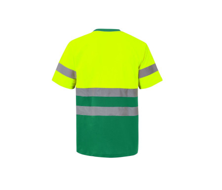 TWO-TONE HIGH VISIBILITY TECHNICAL T-SHIRT