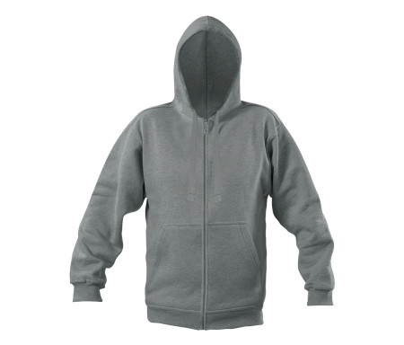 ZIP THROUGH HOODED