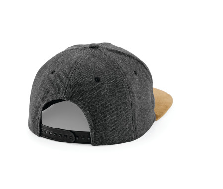 SUEDE PEAK SNAPBACK