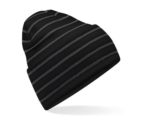 ORIGINAL DEEP CUFFED STRIPED BEANIE