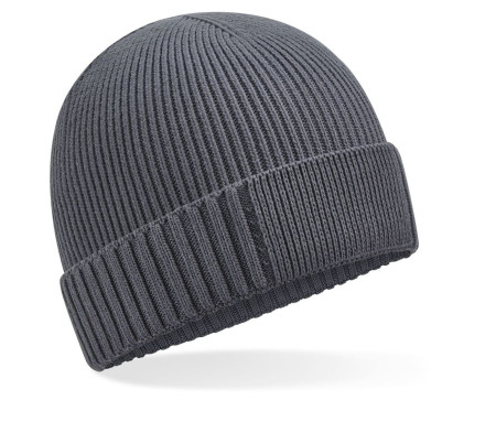 ORGANIC COTTON ENGINEERED PATCH BEANIE