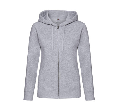 LADIES PREMIUM HOODED SWEAT JACKET