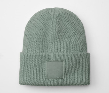 DEEP CUFFED TONAL PATCH BEANIE