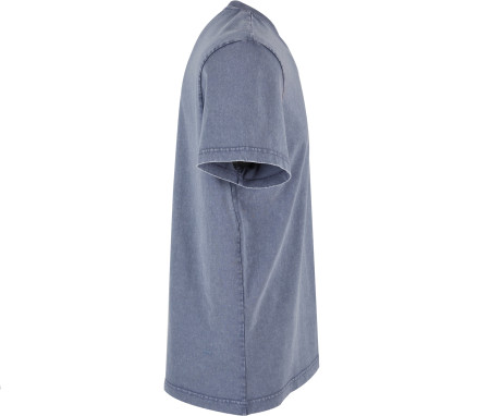 ACID WASHED ROUND NECK TEE