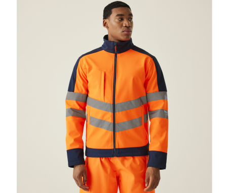 HI-VIS PRO TWO TONE 3 LAYER SOFTSHELL