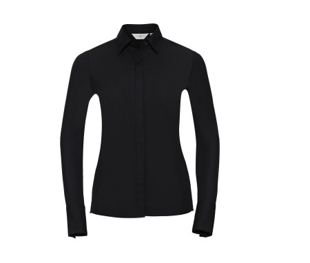 LADIES' LONG SLEEVE FITTED ULTIMATE STRETCH SHIRT