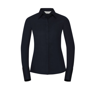LADIES' LONG SLEEVE FITTED ULTIMATE STRETCH SHIRT